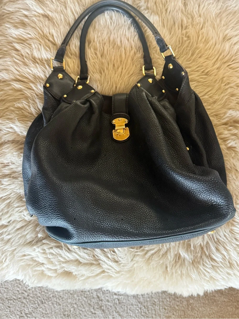 Louis Vuitton large Mahina tote